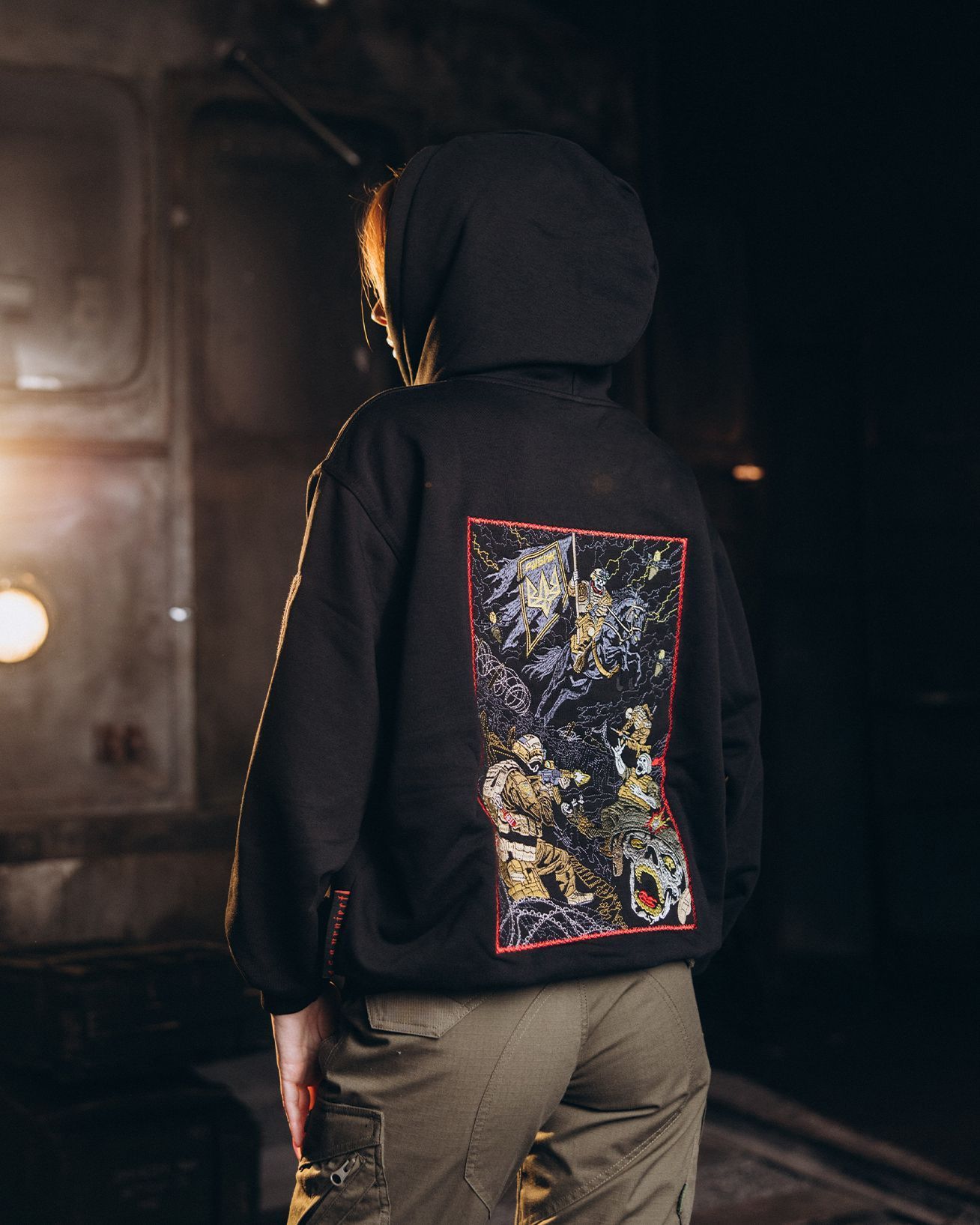 Жіноче лімітоване худі "РУБІЖ" х 4.5.0 project, S rubizh_450_hoodie фото