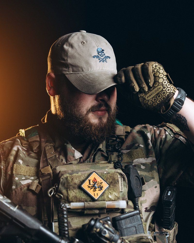 Кепка сіра "Веселий Роджер" Cap_RBZ_grey фото