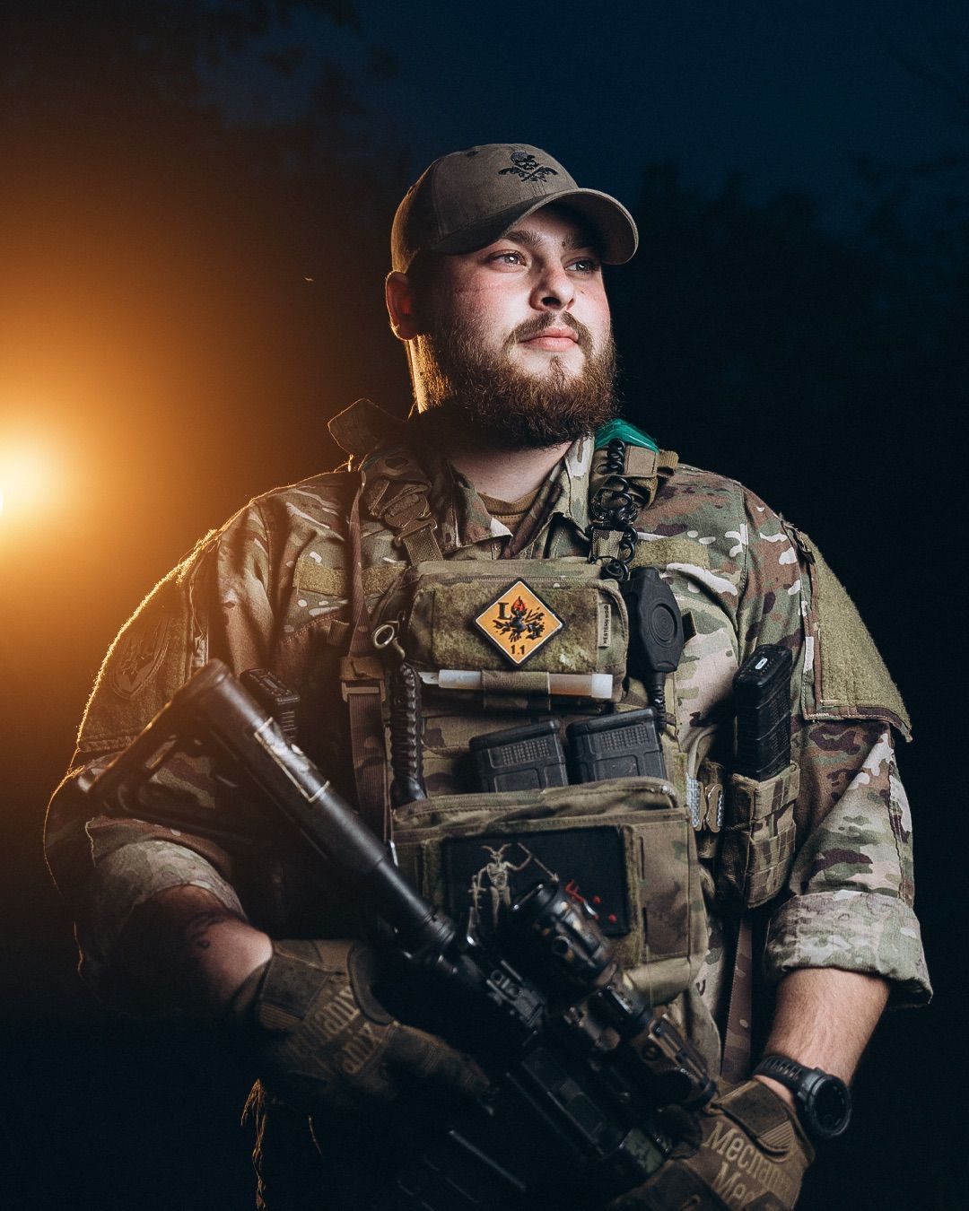 Кепка хакі "Веселий Роджер"  Cap_RBZ_khaki фото
