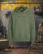 Жіноче лімітоване худі "РУБІЖ" x Dead Souls, Хакі Рубіж, M Hoodie_DS_olive фото 2