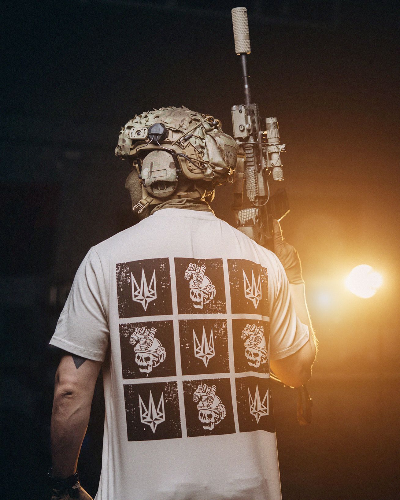 Лімітована світла футболка "РУБІЖ" х ATF  rubizh_atf_light фото