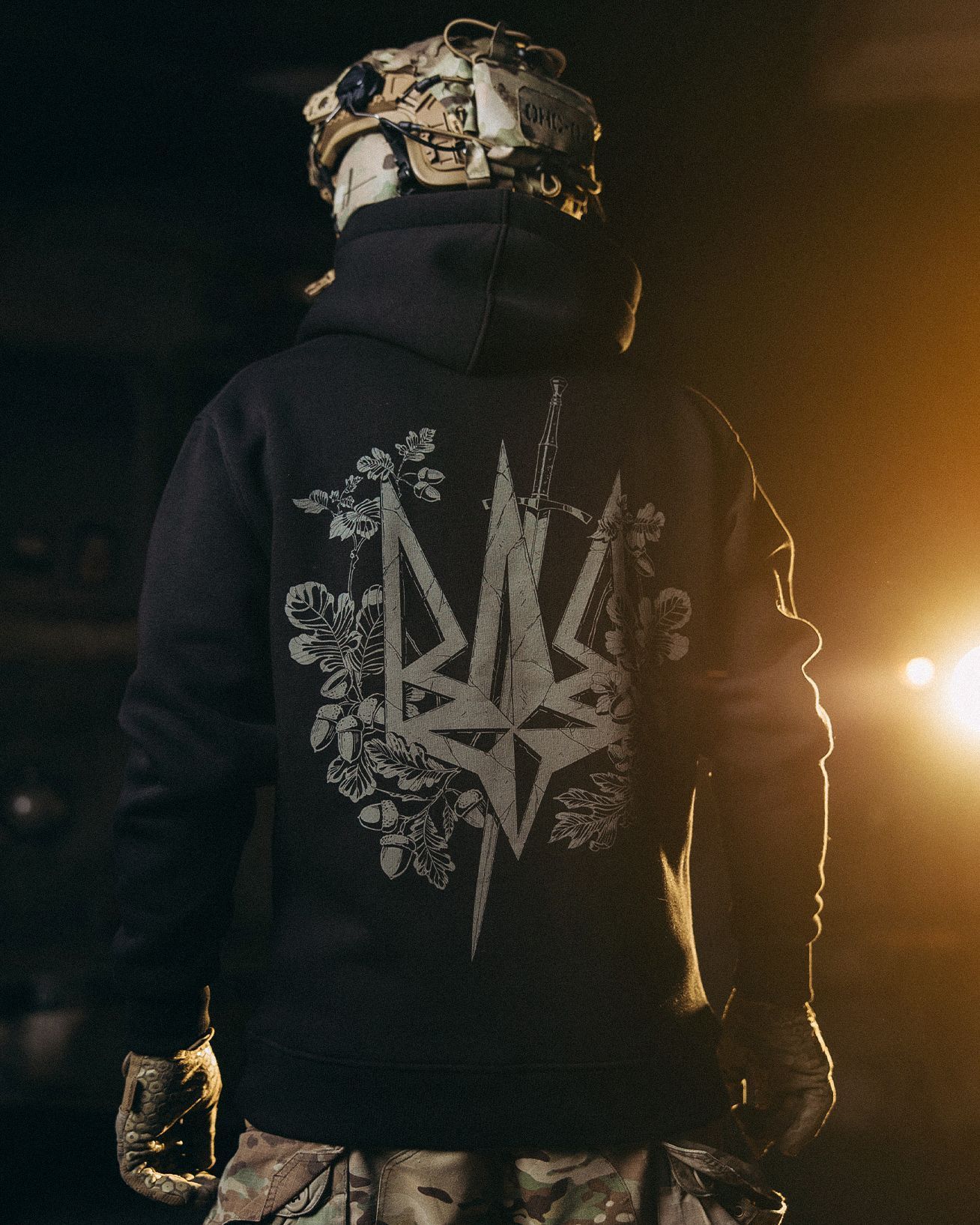 Фірмове тепле худі "РУБІЖ" L/XL hoodie_sword фото