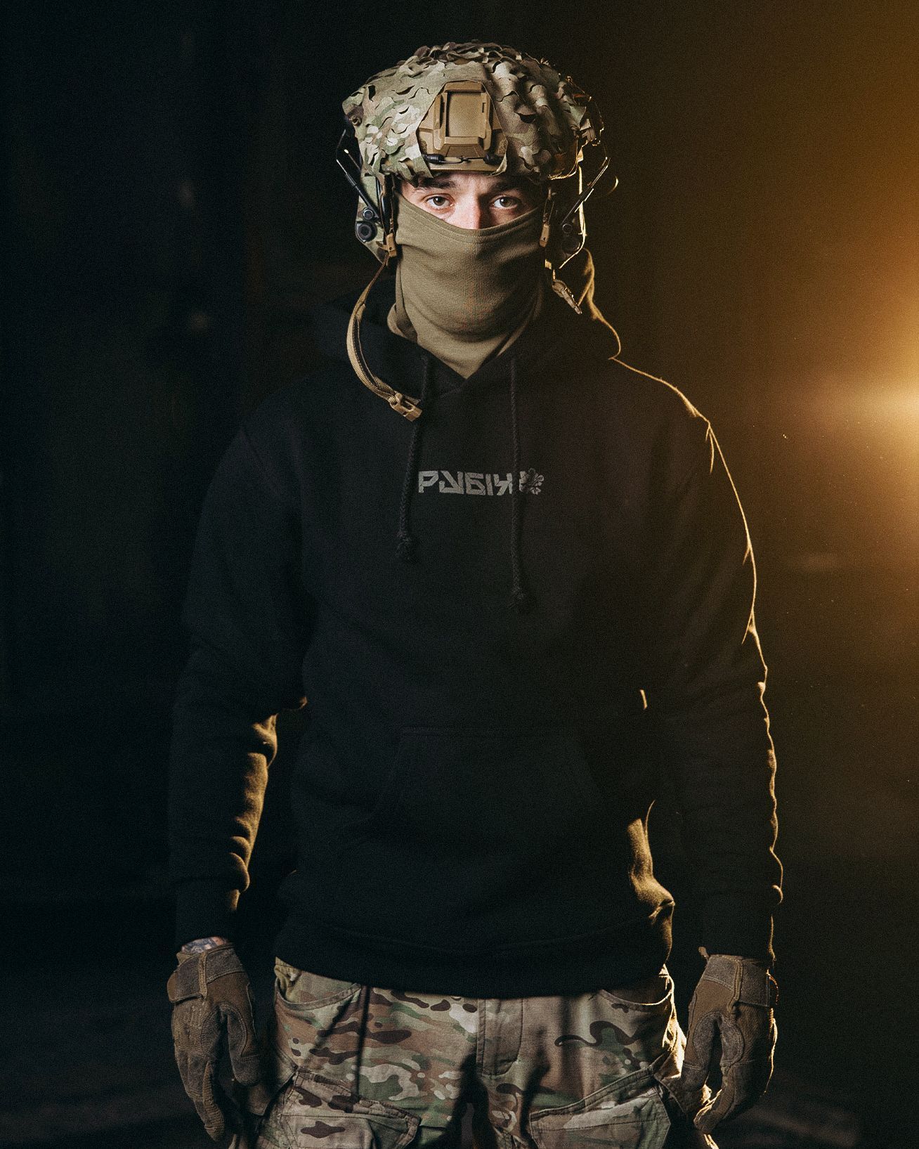 Фірмове тепле худі "РУБІЖ" L/XL hoodie_sword фото